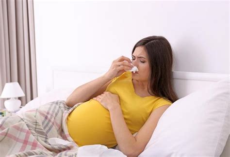 انسداد الانف للحامل ونوع الجنين